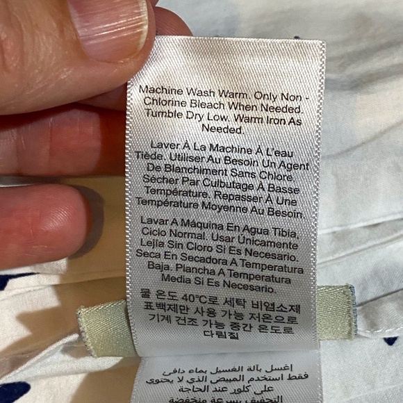 Pottery Barn Kids Mini Sharks FULL FLAT Sheet Org Cotton Ocean Breathable 92x88 - Picture 5 of 7